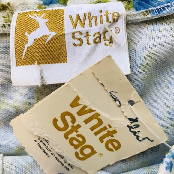 Rose Garden White Stag Pants - Picture 4 of 6